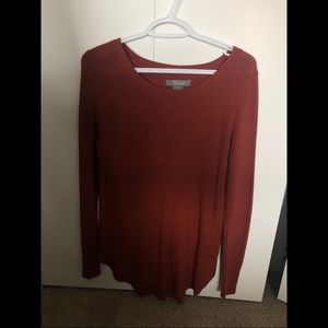 Burnt orange sweater